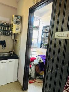 Kitchen Image of 700 Sq.ft 2 BHK Apartment / Flat for sale in Raj Shreeji Heights, Bhicholi Mardana Indore for Rs. 3000000