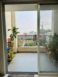 Balcony Image of 870 Sq.ft 2 BHK Apartment / Flat for rent in Godrej 24, Hinjawadi Pune for Rs. 37000