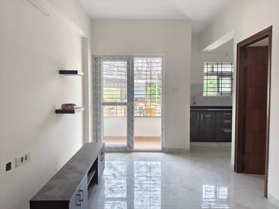 Hall Image of 600 Sq.ft 1 BHK Apartment / Flat for rent in New Baiyyappanahalli Bengaluru for Rs. 22000