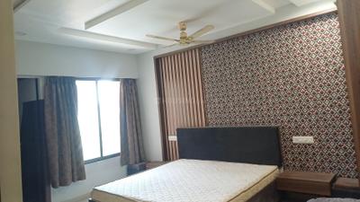 Bedroom Image of 2115 Sq.ft 3 BHK Apartment / Flat for rent in Devnandan Heights, Chandkheda Ahmedabad for Rs. 40000
