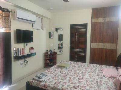 Bedroom Image of 350 Sq.ft 1 RK Builder Floor for rent in Sector 30 Gurgaon for Rs. 18000