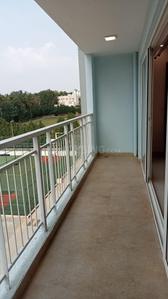 Balcony Image of 1680 Sq.ft 3 BHK Apartment / Flat for rent in SJR Blue Waters, Parappana Agrahara Bengaluru for Rs. 65000