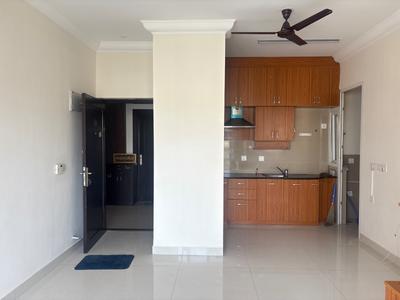 Kitchen Image of 650 Sq.ft 1 BHK Apartment / Flat for rent in Puravankara Purva Seasons, C V Raman Nagar Bengaluru for Rs. 42000