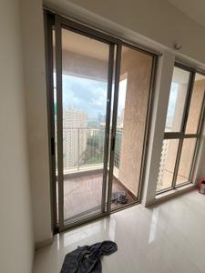 Balcony Image of 650 Sq.ft 2 BHK Apartment / Flat for rent in Lodha Crown Kolshet, Kolshet Thane for Rs. 30000