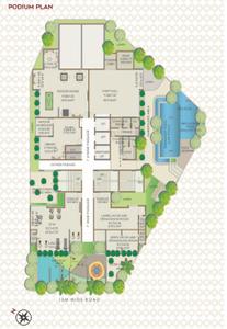 Image of 745 Sq.ft 1 BHK Apartment / Flat for sale in Mass Insignia, Kharghar, Navi Mumbai for Rs. 7400000