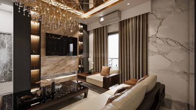 Hall Image of 1877 Sq.ft 3 BHK Apartment / Flat for sale in Salma Panache Residences, Kilpauk Chennai for Rs. 35663000