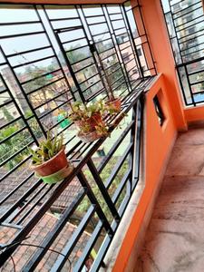 Balcony Image of 650 Sq.ft 2 BHK Apartment / Flat for sale in Baguiati Kolkata for Rs. 2000000