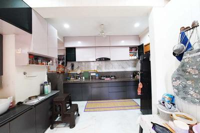 Kitchen Image of 1584 Sq.ft 2 BHK Apartment / Flat for sale in Swara Sargam, Sargasan Gandhinagar for Rs. 8800000