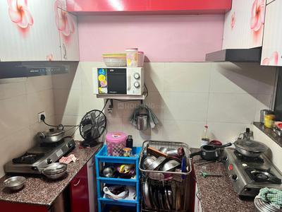 Kitchen Image of 1113 Sq.ft 3 BHK Apartment / Flat for sale in Chinar Park Kolkata for Rs. 7600000