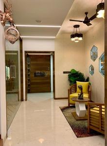 Hall Image of 3429 Sq.ft 5 BHK Villa for sale in NG Ashwaraj Bungalows, Prahlad Nagar Ahmedabad for Rs. 54000000