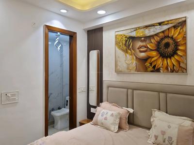 Bedroom Image of 864 Sq.ft 3 BHK Apartment / Flat for rent in Dwarka Mor New Delhi for Rs. 34000