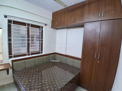 Bedroom Image of 720 Sq.ft 1 BHK Apartment / Flat for rent in BTM Layout Bengaluru for Rs. 29499