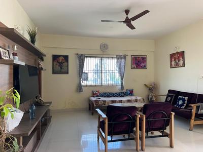 Hall Image of 1200 Sq.ft 4 BHK Apartment / Flat for sale in Nagarbhavi Bengaluru for Rs. 9600000