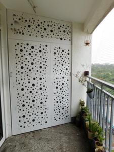 Balcony Image of 1595 Sq.ft 3 BHK Apartment / Flat for sale in Alekhya Palm Woods, Financial District Hyderabad for Rs. 19000000