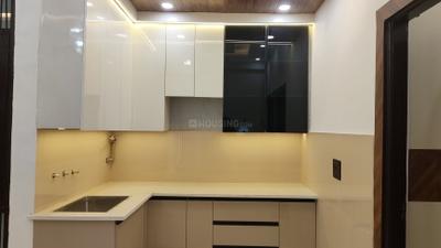Kitchen Image of 1050 Sq.ft 3 BHK Apartment / Flat for rent in Indirapuram Ghaziabad for Rs. 28000