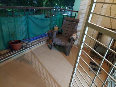 Balcony Image of 1254 Sq.ft 2 BHK Apartment / Flat for rent in MSR Queenstown, Chinchwad Pune for Rs. 32000