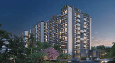Image of 2124 Sq.ft 3 BHK Apartment / Flat for sale in Vertex Luxuria, Memnagar, Ahmedabad for Rs. 15700000
