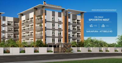 Image of 1272 Sq.ft 2 BHK Apartment / Flat for sale in DS Spoorthi Nest, S.Medihalli, Bengaluru for Rs. 7300000