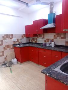 Kitchen Image of 1350 Sq.ft 3 BHK Builder Floor for rent in Mansarover Garden New Delhi for Rs. 50000