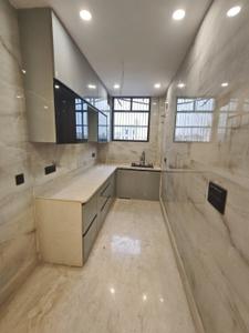 Kitchen Image of 750 Sq.ft 2 BHK Builder Floor for rent in Paschim Vihar New Delhi for Rs. 36000