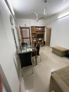 Hall Image of 865 Sq.ft 1 BHK Apartment / Flat for rent in Srishti Complex, Powai Mumbai for Rs. 48000