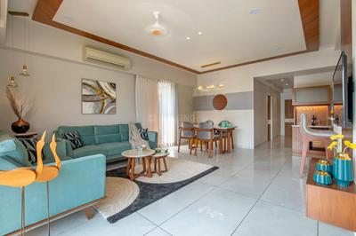 Hall Image of 1450 Sq.ft 3 BHK Apartment / Flat for sale in Damodardas The Palace Green Life, New Alkapuri Vadodara for Rs. 7500000