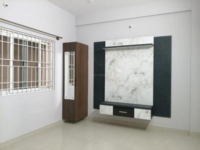 Living Room Image of 584 Sq.ft 1 BHK Apartment / Flat for rent in Mahadevapura Bengaluru for Rs. 23500