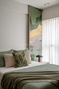 Bedroom Image of 829 Sq.ft 2 BHK Apartment / Flat for sale in Raymond The Address by GS Sion Tower A, Sion Mumbai for Rs. 31500000