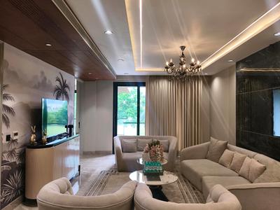 Living Room Image of 2800 Sq.ft 4 BHK Builder Floor for sale in Emaar Emerald Hill, Sector 65 Gurgaon for Rs. 49000000