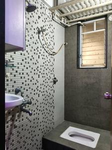 Common Bathroom Image of 1350 Sq.ft 3 BHK Apartment / Flat for rent in Vision Indramegh, Punawale Pune for Rs. 28000