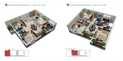 Image of 1440 Sq.ft 3 BHK Apartment / Flat for sale in Mancheswar, Bhubaneswar for Rs. 10080000