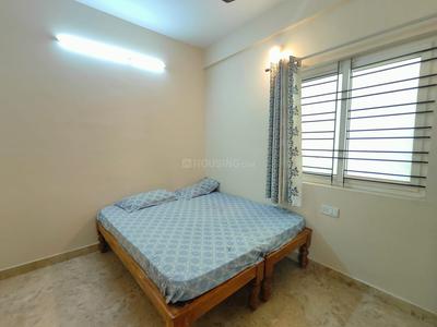 Bedroom Image of 600 Sq.ft 1 BHK Builder Floor for rent in Kasavanahalli Bengaluru for Rs. 23000