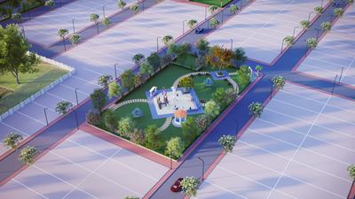 Image of 850 Sq.ft Residential Plot / Land for sale in Mangalam Sky Blue City, Bada Bangarda, Indore for Rs. 3800000
