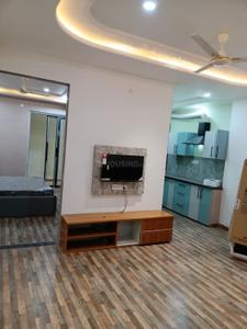 Hall Image of 600 Sq.ft 1 BHK Apartment / Flat for rent in Raja Park Jaipur for Rs. 25000
