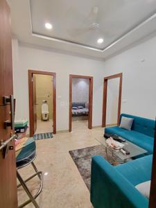 Hall Image of 550 Sq.ft 1 BHK Builder Floor for rent in Mahalakshmi Nagar Indore for Rs. 19000