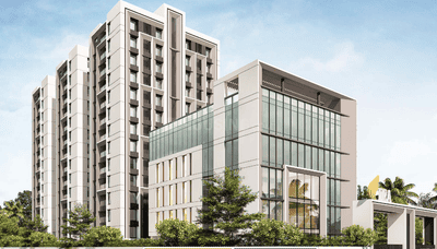 Image of 1650 Sq.ft 3 BHK Apartment / Flat for sale in DRA Infinique, Valasaravakkam, Chennai for Rs. 24600000