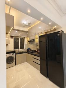 Kitchen Image of 420 Sq.ft 1 BHK Apartment / Flat for rent in Thane West Thane for Rs. 25000