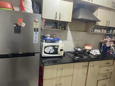 Kitchen Image of 950 Sq.ft 2 BHK Apartment / Flat for sale in Co Vijeta Vihar Apartment, Sector 13 Rohini New Delhi for Rs. 16000000