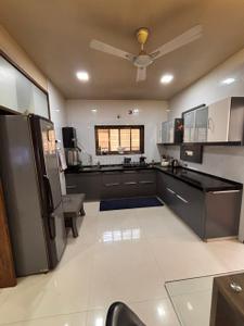 Kitchen Image of 1600 Sq.ft 3 BHK Apartment / Flat for rent in Indira Nagar Nashik for Rs. 35000