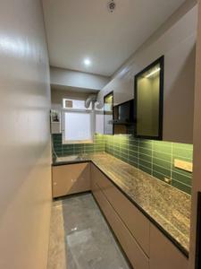 Kitchen Image of 750 Sq.ft 1 BHK Apartment / Flat for rent in Goyal Prime Plaza, Bodakdev Ahmedabad for Rs. 15000