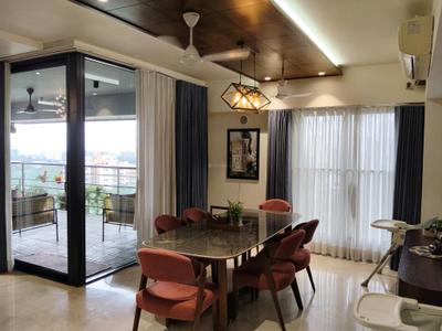 Dining Area Image of 4475 Sq.ft 4 BHK Apartment / Flat for sale in Paarijat Eclat, Iscon Ambli Road Ahmedabad for Rs. 53000000