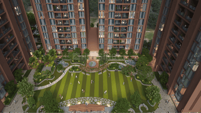 Image of 1013 Sq.ft 2 BHK Apartment / Flat for sale in Sentosa Harico Divaam, Kiwale, Pune for Rs. 6200000