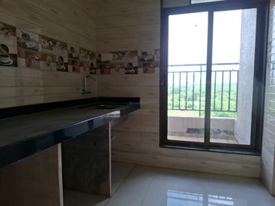 Kitchen Image of 635 Sq.ft 1 BHK Apartment / Flat for sale in National Sea Queen Park, Taloja Navi Mumbai for Rs. 3200000