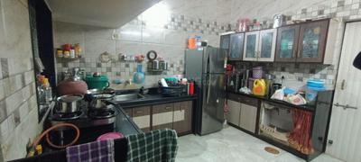 Kitchen Image of 1350 Sq.ft 2 BHK Builder Floor for rent in Chandkheda Ahmedabad for Rs. 16000
