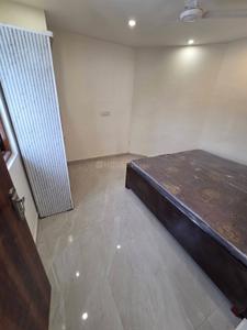 Bedroom Image of 550 Sq.ft 1 BHK Builder Floor for rent in Lajpat Nagar New Delhi for Rs. 23000