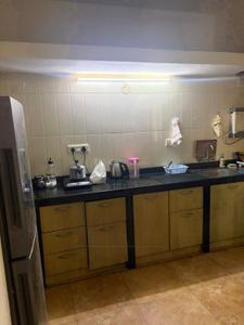 Kitchen Image of 1500 Sq.ft 2 BHK Apartment / Flat for rent in Models Legacy, Panjim Goa for Rs. 45000