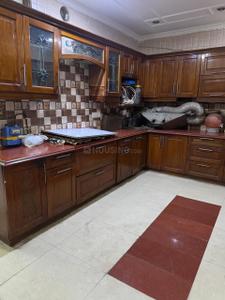 Kitchen Image of 1800 Sq.ft 3 BHK Builder Floor for rent in JKM JKM House - 2, Kalkaji New Delhi for Rs. 70000