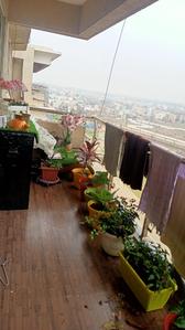 Balcony Image of 2100 Sq.ft 3 BHK Apartment / Flat for sale in Wallfort Heights, Bhatagaon Raipur for Rs. 9000000