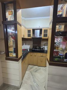 Kitchen Image of 600 Sq.ft 2 BHK Builder Floor for rent in Sector 3 Rohini New Delhi for Rs. 25000