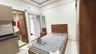 Bedroom Image of 380 Sq.ft 1 RK Builder Floor for rent in Brookefield Bengaluru for Rs. 21000